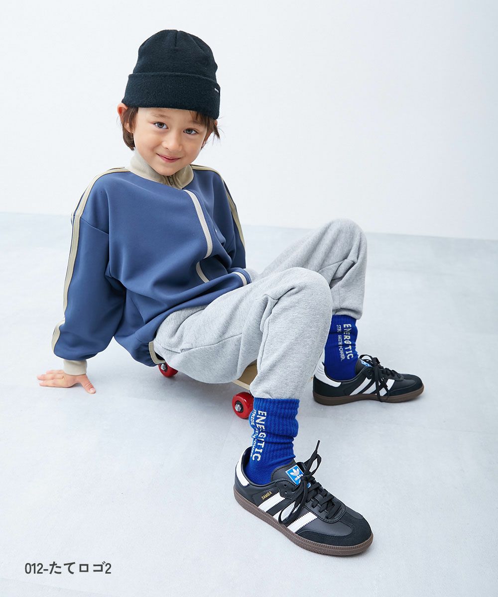 親子で使える 3足セット ネオンカラー ロゴソックス | 子供服の通販