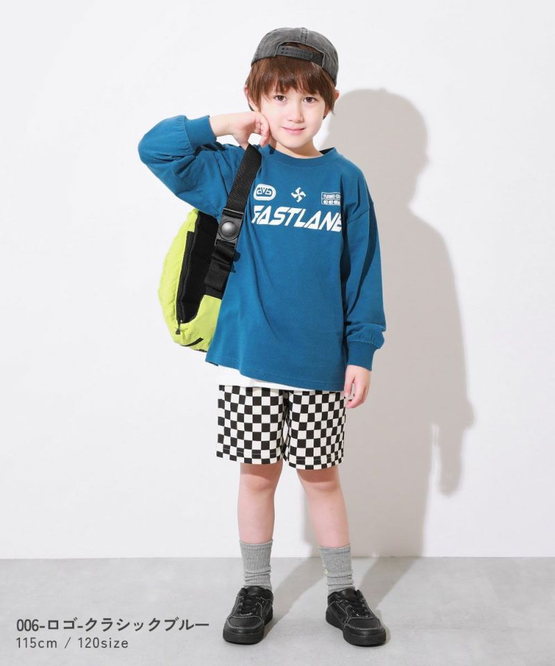9%OFF】綿100% デビラボ BIGシルエット プリント袖リブ 長袖T 9%OFF】綿100% デビラボ BIGシルエット プリント袖リブ 長袖T