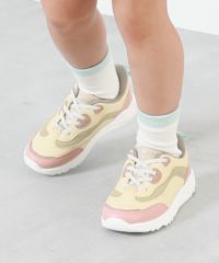 ろっこ★フォロー割引 手を使わず立ったまま履ける 撥水 ボリュームスニーカー | 子供