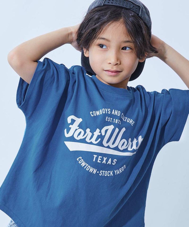 ちびくろ 18%OFF】綿100％ デビラボ スーパーBIGシルエット プリント半袖T