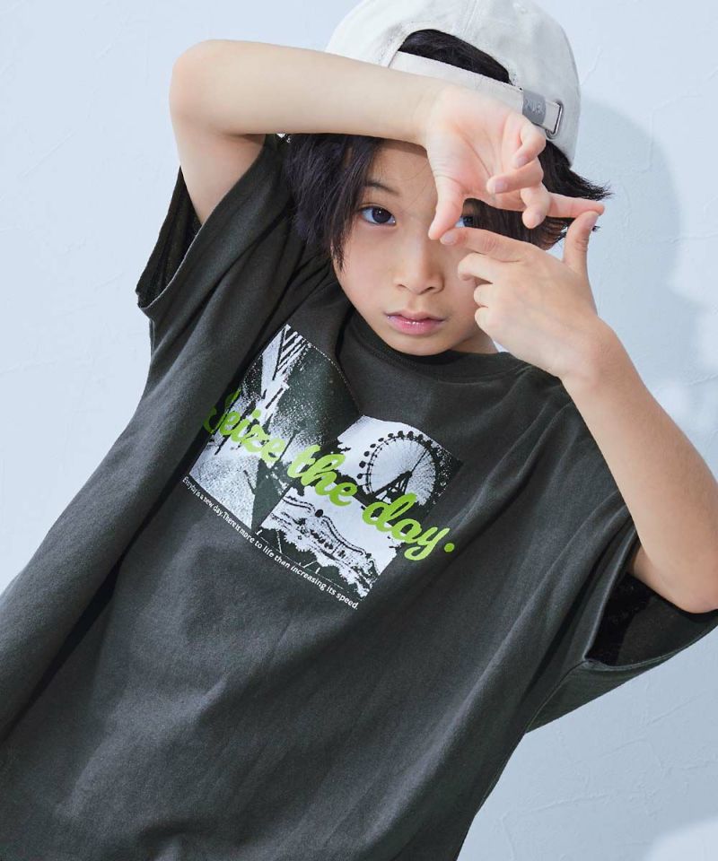 35%OFF】綿100％ デビラボ 大人 プリント半袖Tシャツ | 子供服の