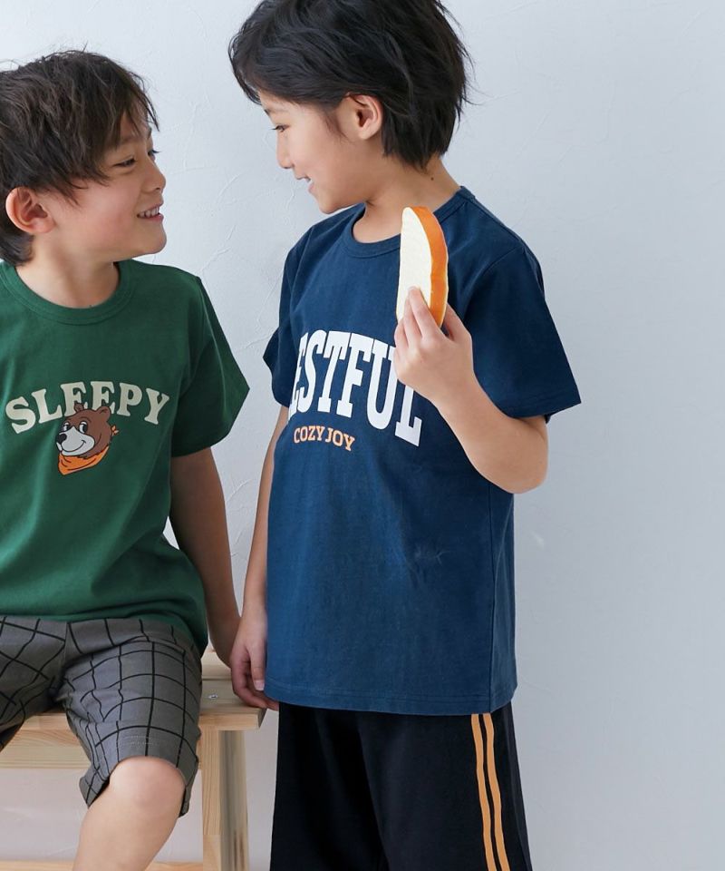 パジャマ11 楽天市場】【送料無料】綿100% デビラボROOM 半袖パジャマ キッズ 子供