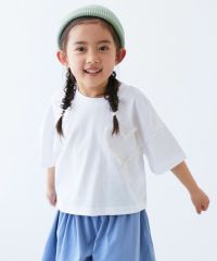 38%OFF】チュールモチーフ 半袖Tシャツ | 子供服の通販