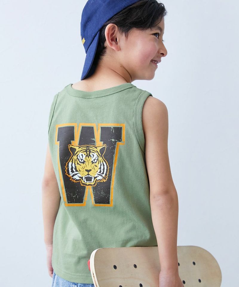 30%OFF】綿100％ デビラボ プリントタンクトップ | 子供服の通販