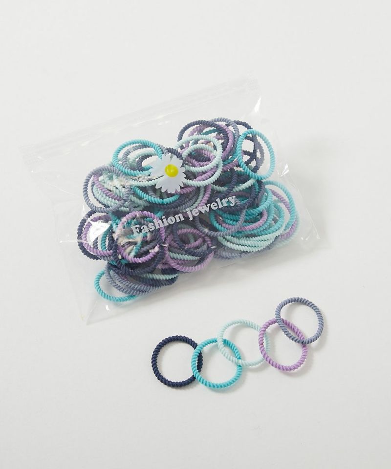 ぎざぎざ ヘアゴムセット(約100本入り) | 子供服の通販 デビロック公式