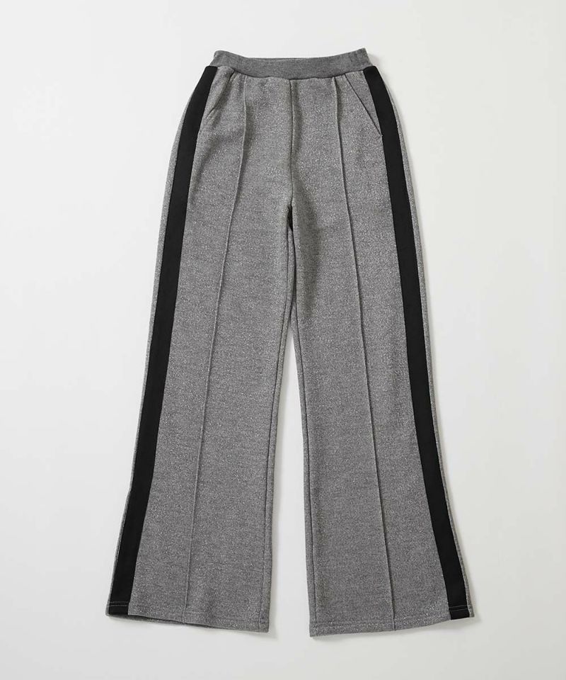 希少！新品 CALDEIRA キャルデラ 上下 140シャツ パンツ kids chum】キラッとラメ すらっと脚長 フレアパンツ | 子供服の通販