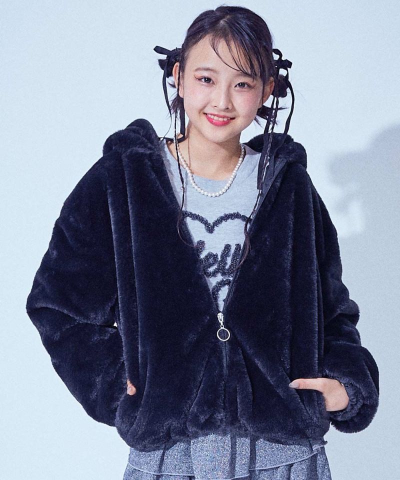 KRYclothing 『DLMN』ファーパーカー MIST」 | KRY clothing