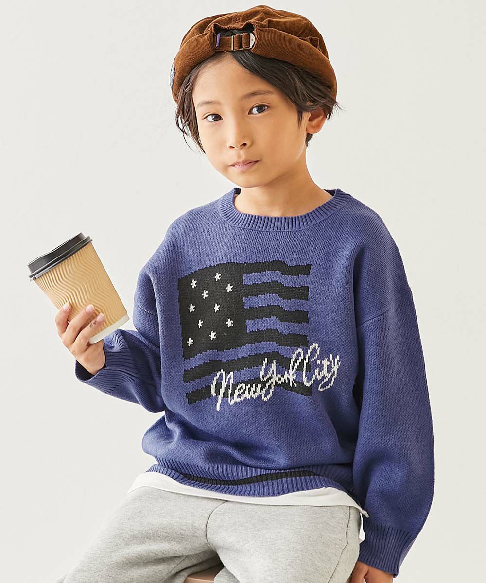 ④ジャガードニットカバーオール 45%OFF】洗える デザインいろいろ ジャガードニット | 子供服の通販