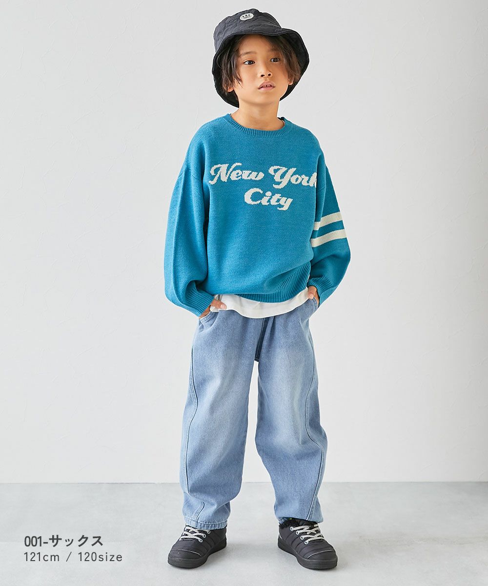 ひやっとしない イージーカーブ 裏起毛デニム | 子供服の通販