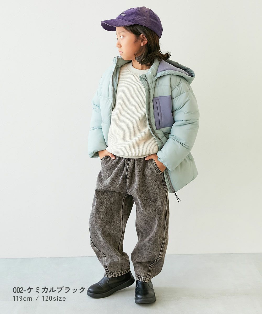 ギガキング【ヒデロボ】 ひやっとしない イージーカーブ 裏起毛デニム | 子供服の通販