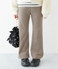 最大18%OFF】RICH WARM 裏シャギー えらべる無地&花柄 セミフレア